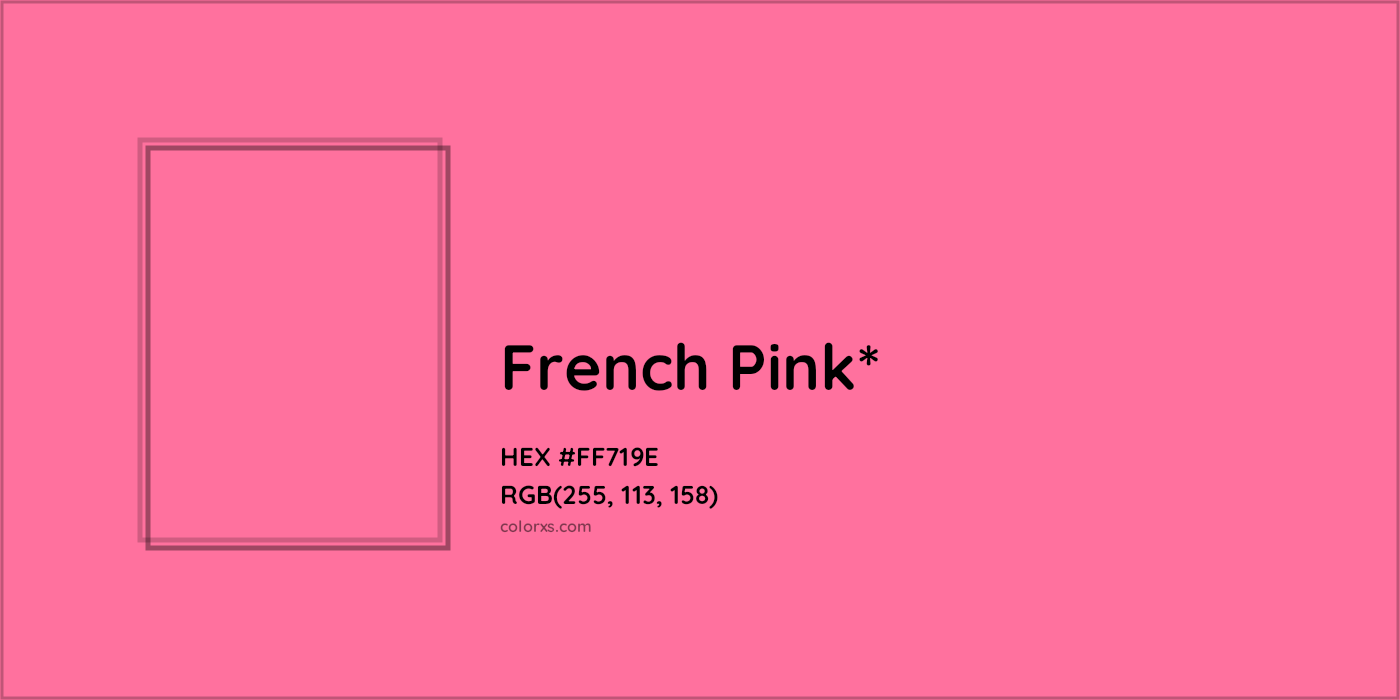 HEX #FF719E Color Name, Color Code, Palettes, Similar Paints, Images