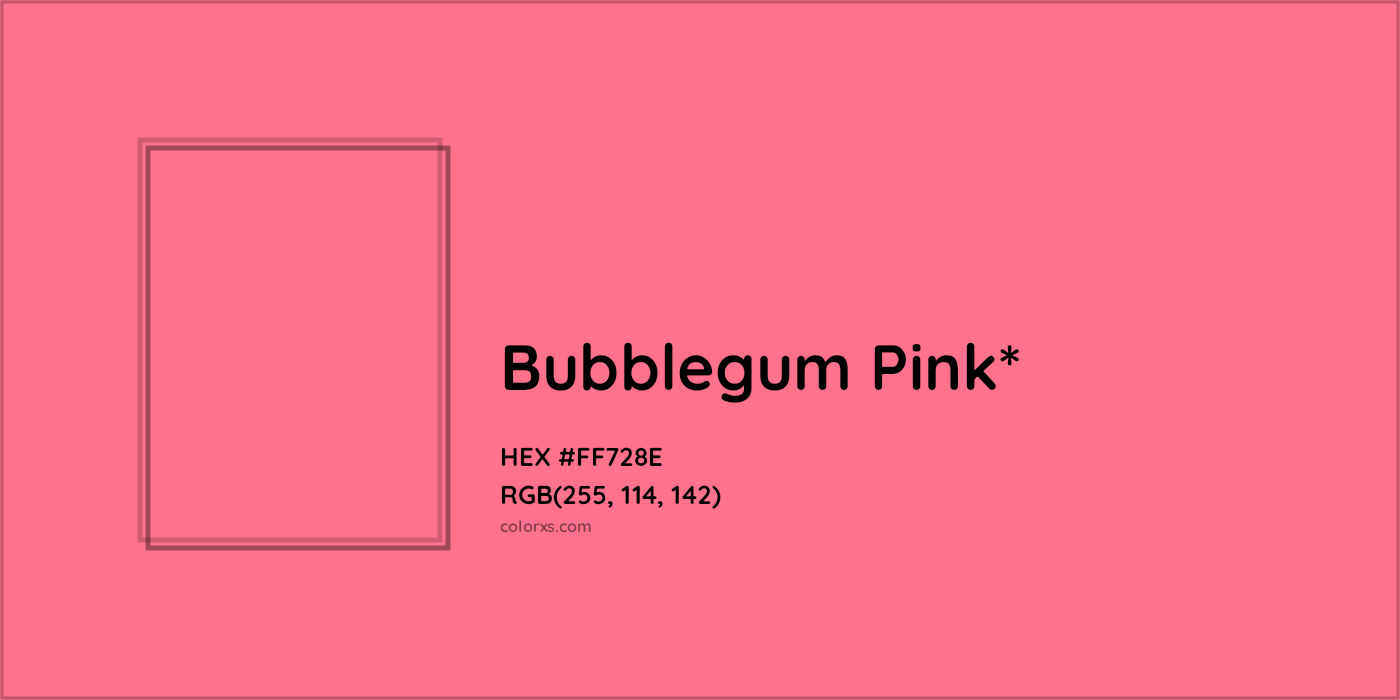 HEX #FF728E Color Name, Color Code, Palettes, Similar Paints, Images