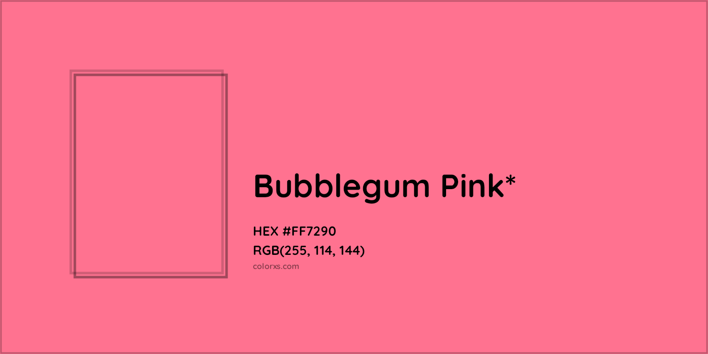 HEX #FF7290 Color Name, Color Code, Palettes, Similar Paints, Images