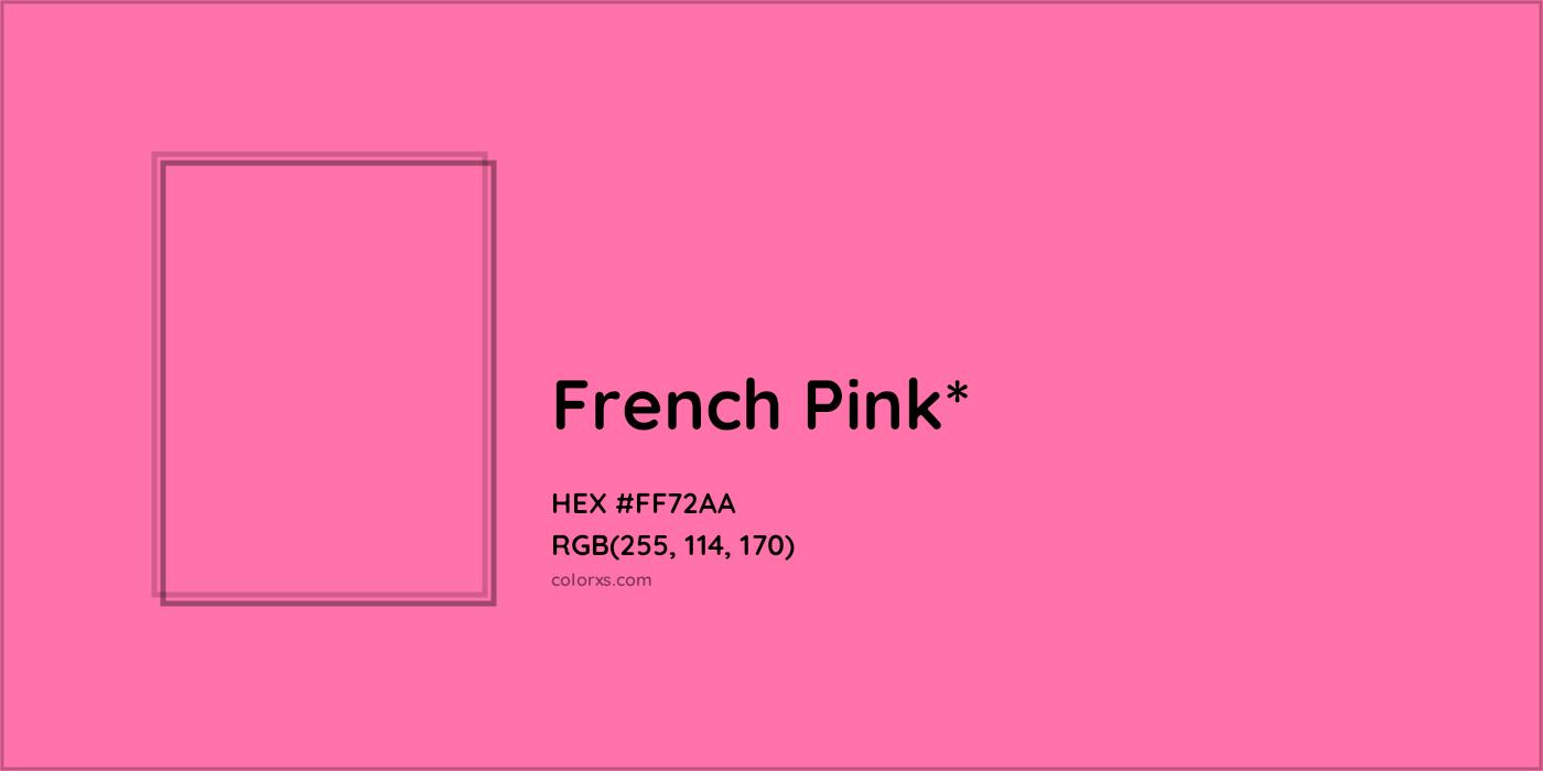 HEX #FF72AA Color Name, Color Code, Palettes, Similar Paints, Images