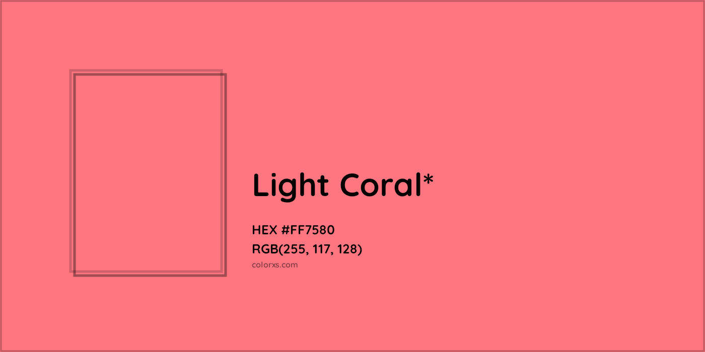 HEX #FF7580 Color Name, Color Code, Palettes, Similar Paints, Images