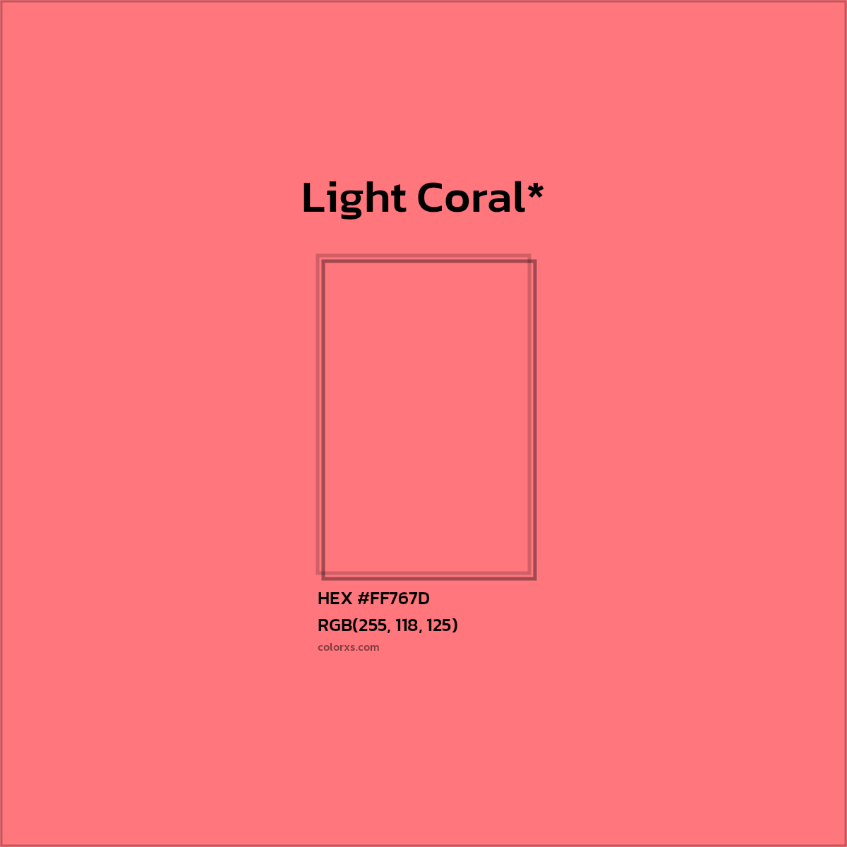 HEX #FF767D Color Name, Color Code, Palettes, Similar Paints, Images