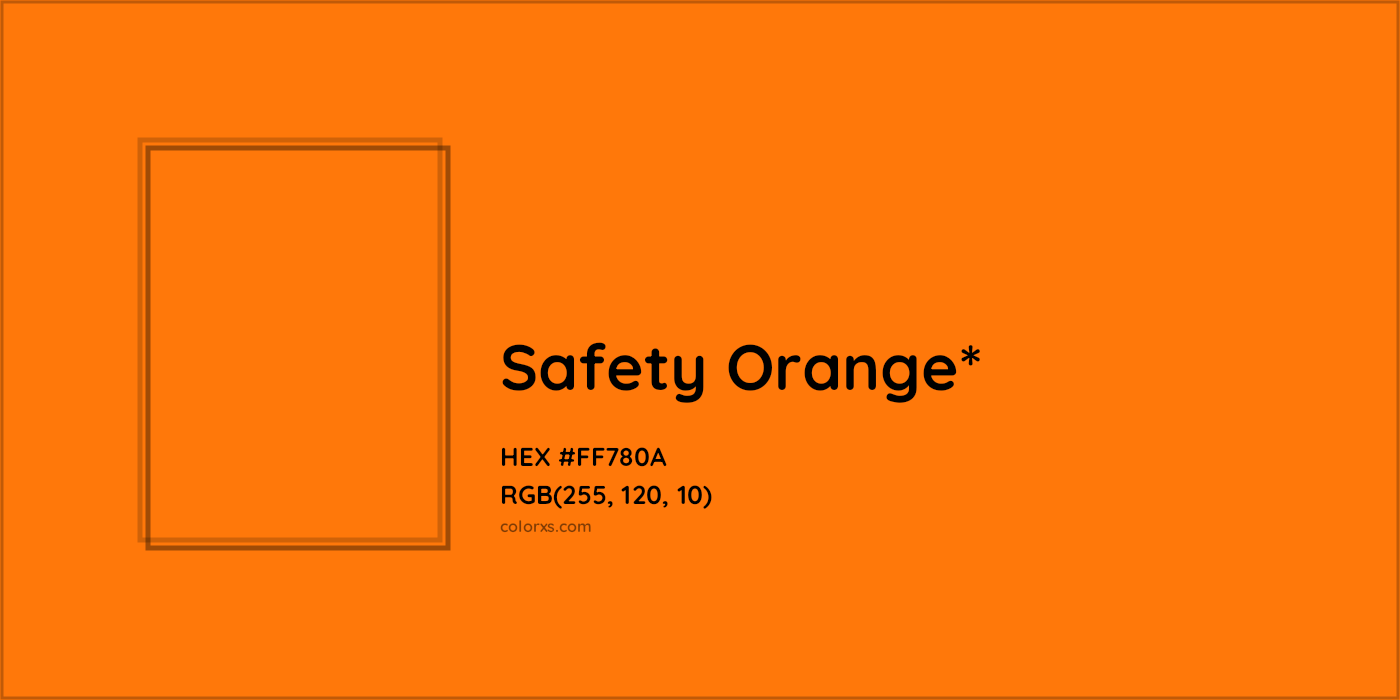 HEX #FF780A Color Name, Color Code, Palettes, Similar Paints, Images