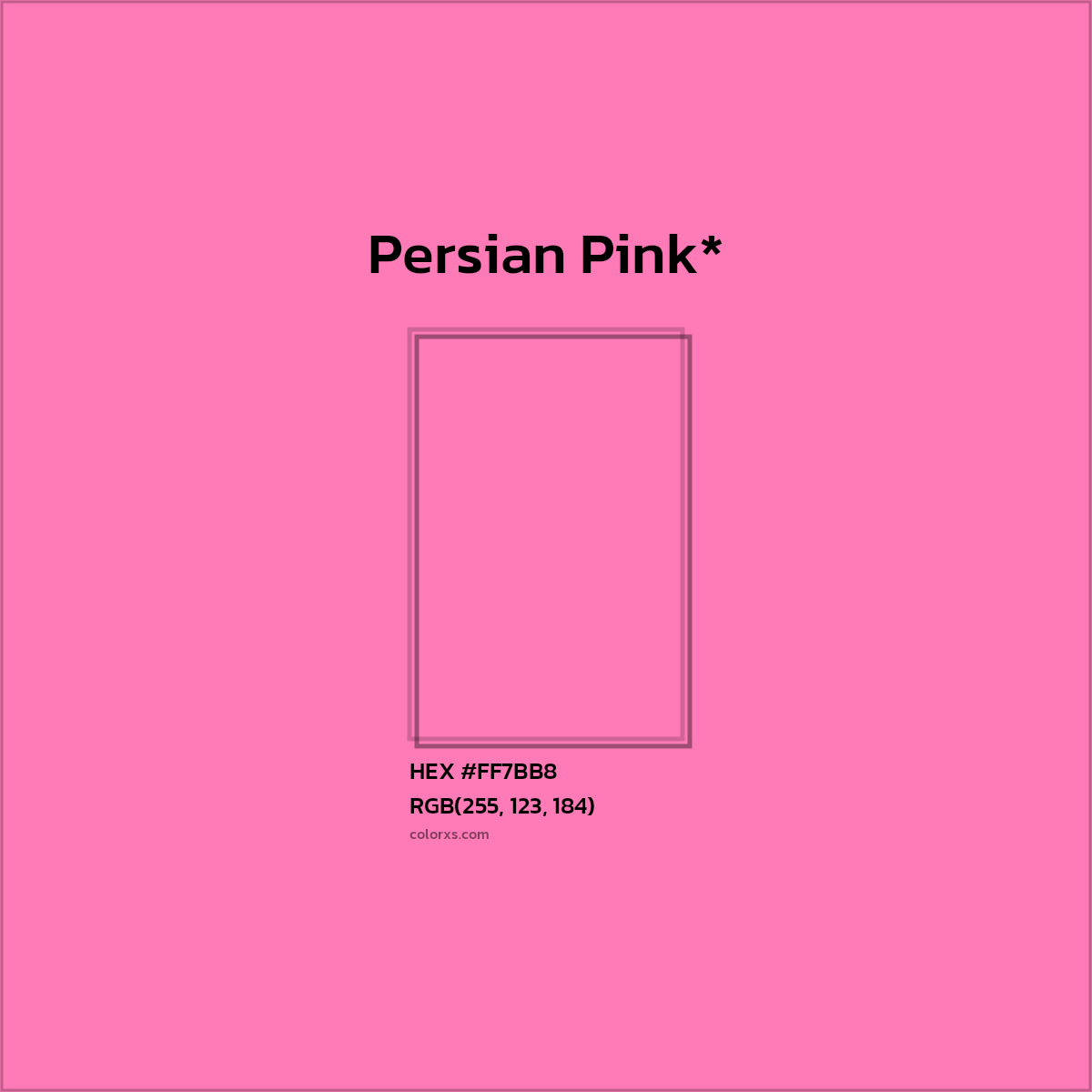 HEX #FF7BB8 Color Name, Color Code, Palettes, Similar Paints, Images