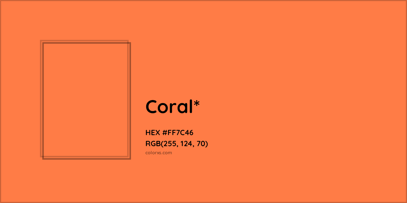 HEX #FF7C46 Color Name, Color Code, Palettes, Similar Paints, Images