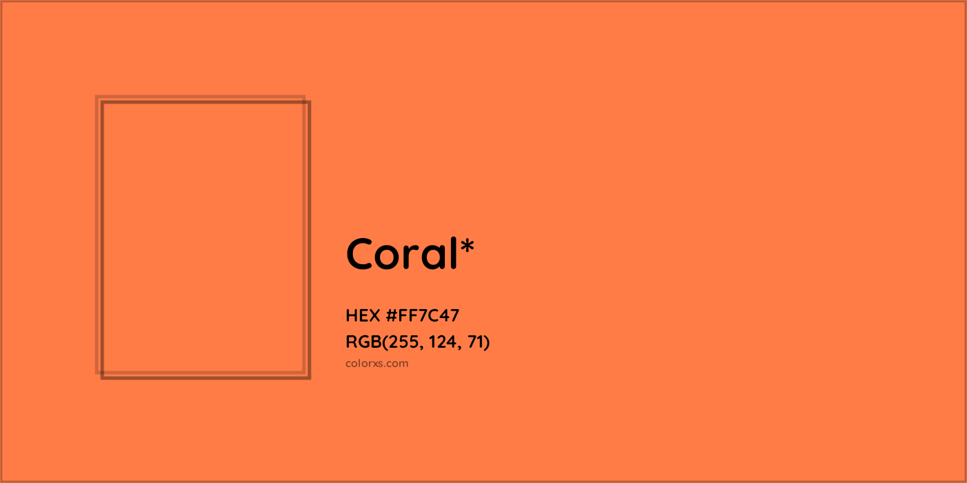 HEX #FF7C47 Color Name, Color Code, Palettes, Similar Paints, Images