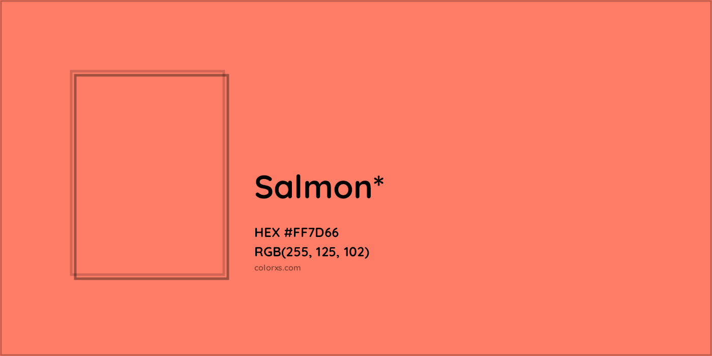 HEX #FF7D66 Color Name, Color Code, Palettes, Similar Paints, Images
