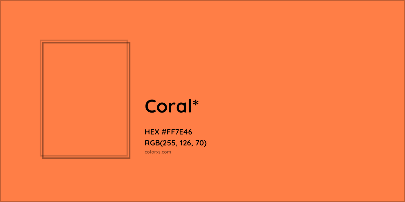 HEX #FF7E46 Color Name, Color Code, Palettes, Similar Paints, Images