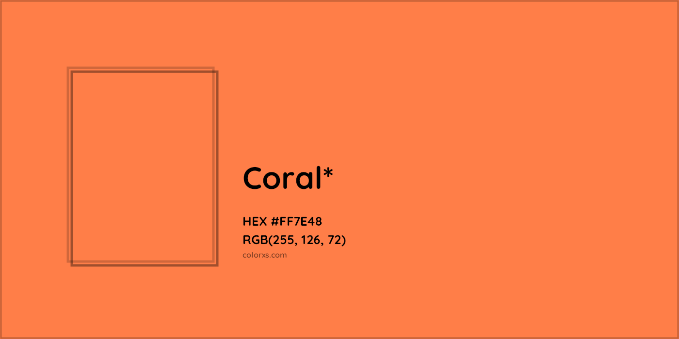 HEX #FF7E48 Color Name, Color Code, Palettes, Similar Paints, Images
