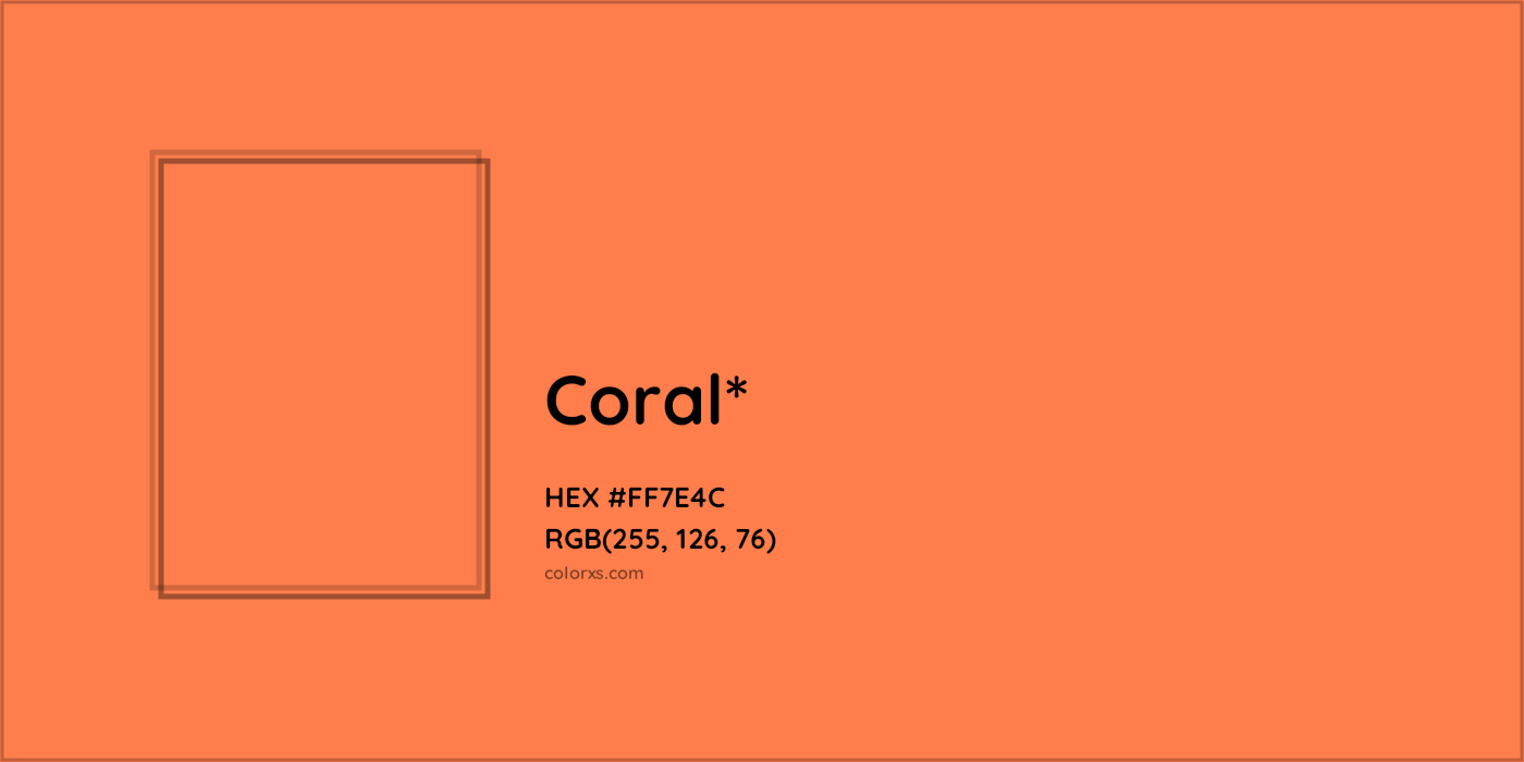 HEX #FF7E4C Color Name, Color Code, Palettes, Similar Paints, Images