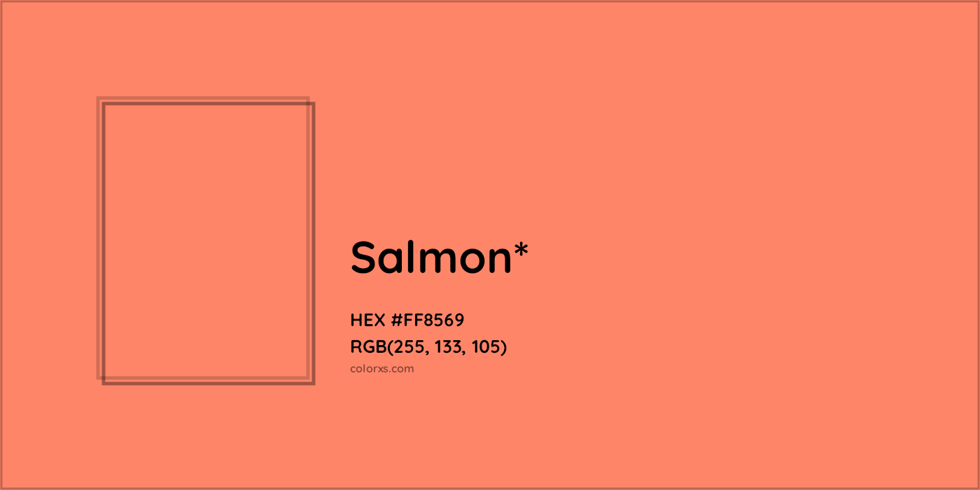 HEX #FF8569 Color Name, Color Code, Palettes, Similar Paints, Images