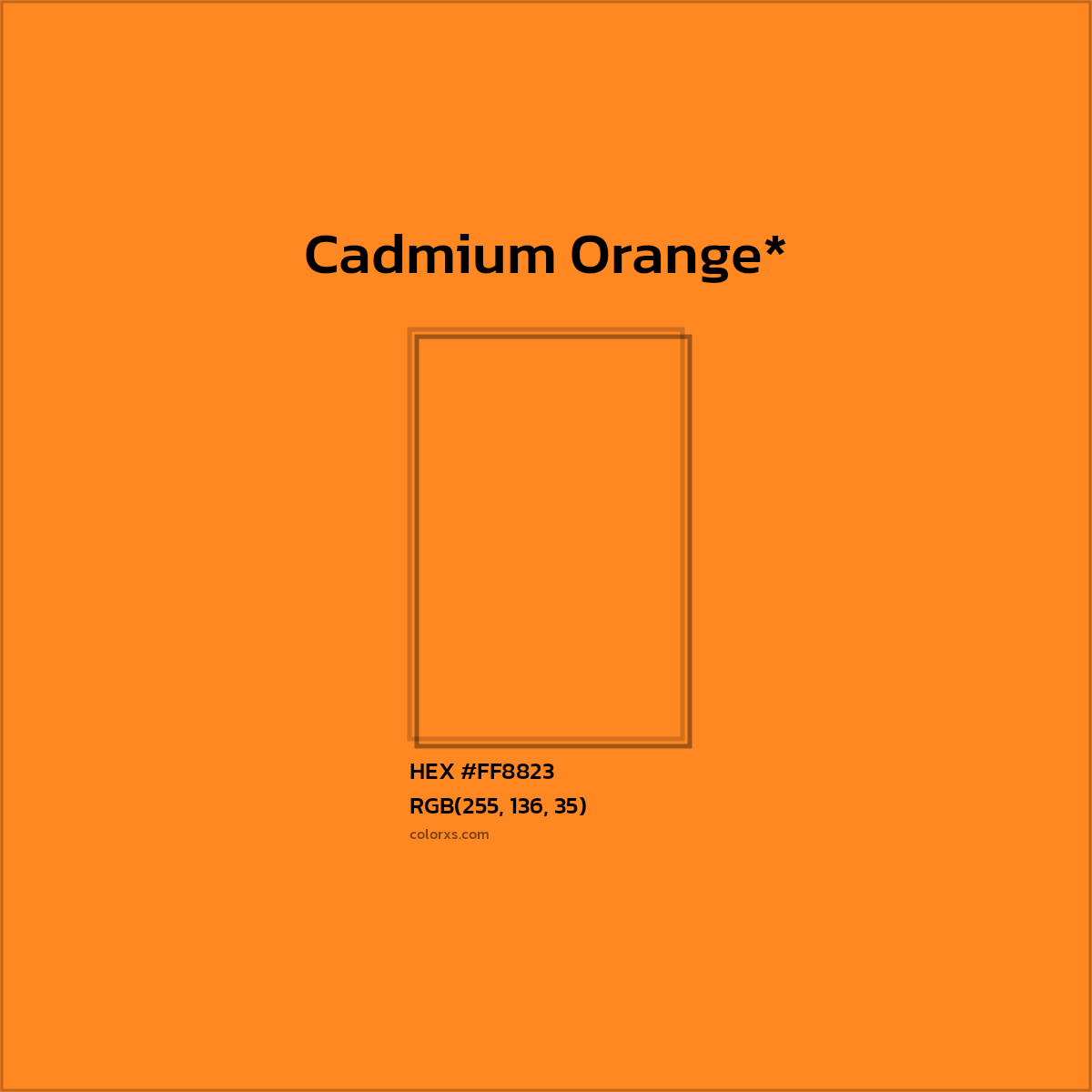 HEX #FF8823 Color Name, Color Code, Palettes, Similar Paints, Images