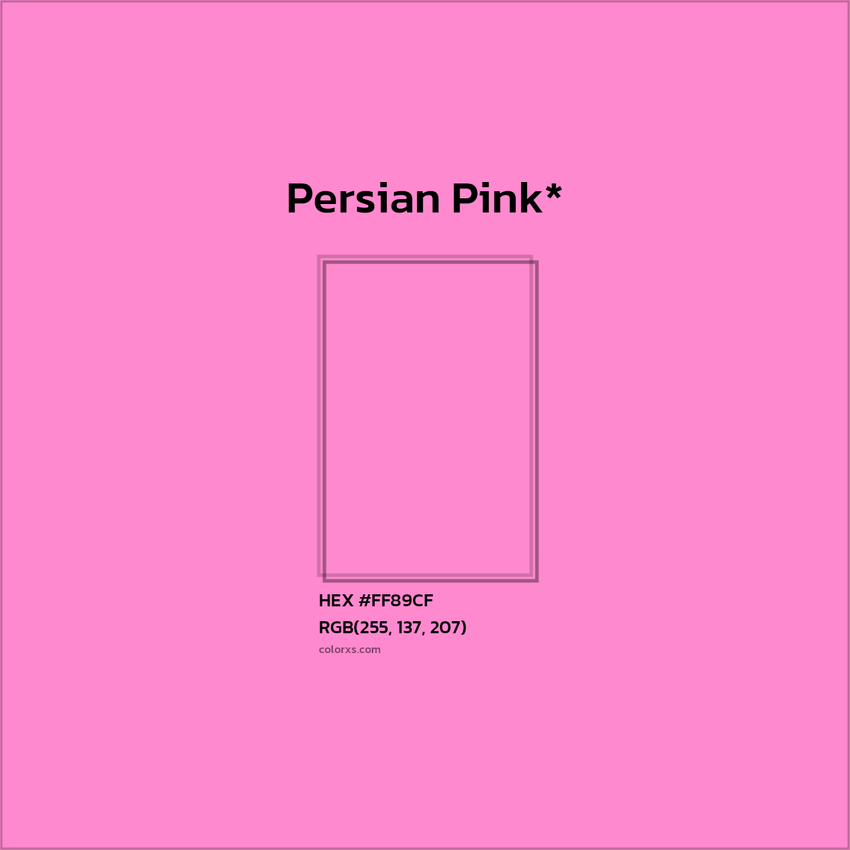 HEX #FF89CF Color Name, Color Code, Palettes, Similar Paints, Images