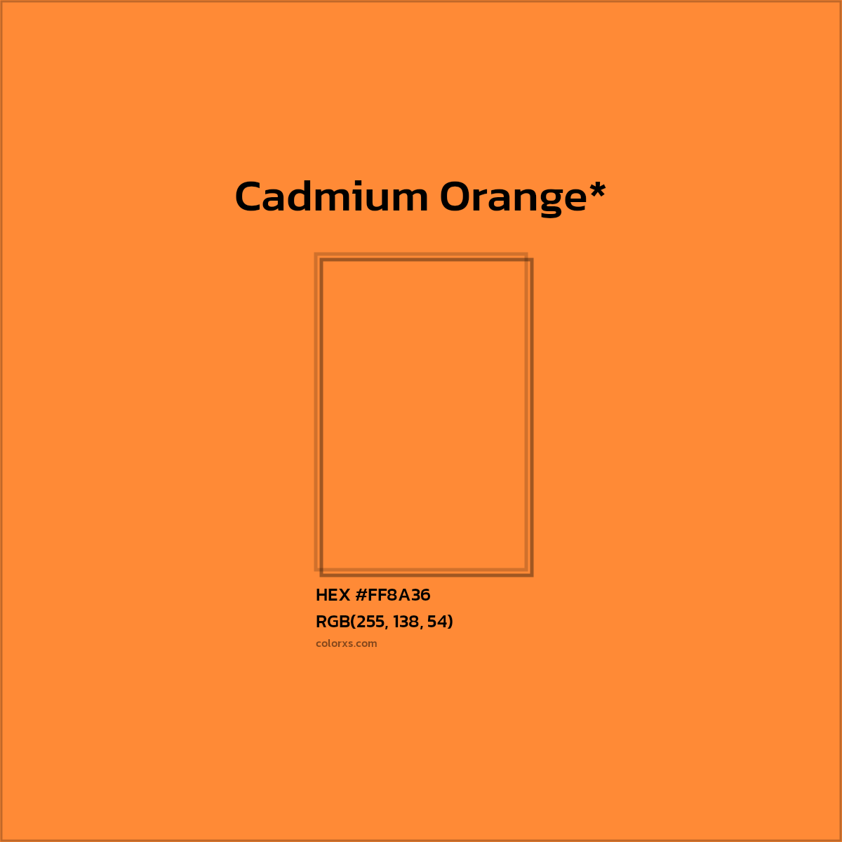 HEX #FF8A36 Color Name, Color Code, Palettes, Similar Paints, Images
