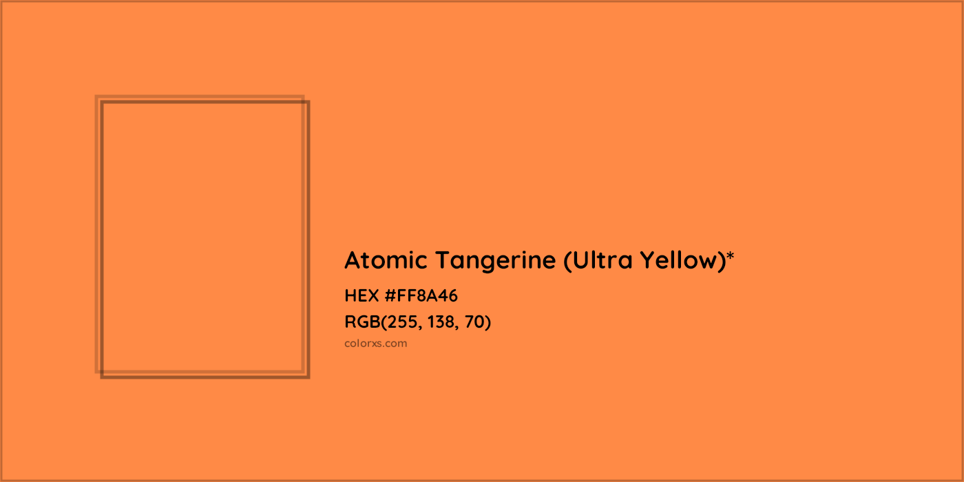 HEX #FF8A46 Color Name, Color Code, Palettes, Similar Paints, Images