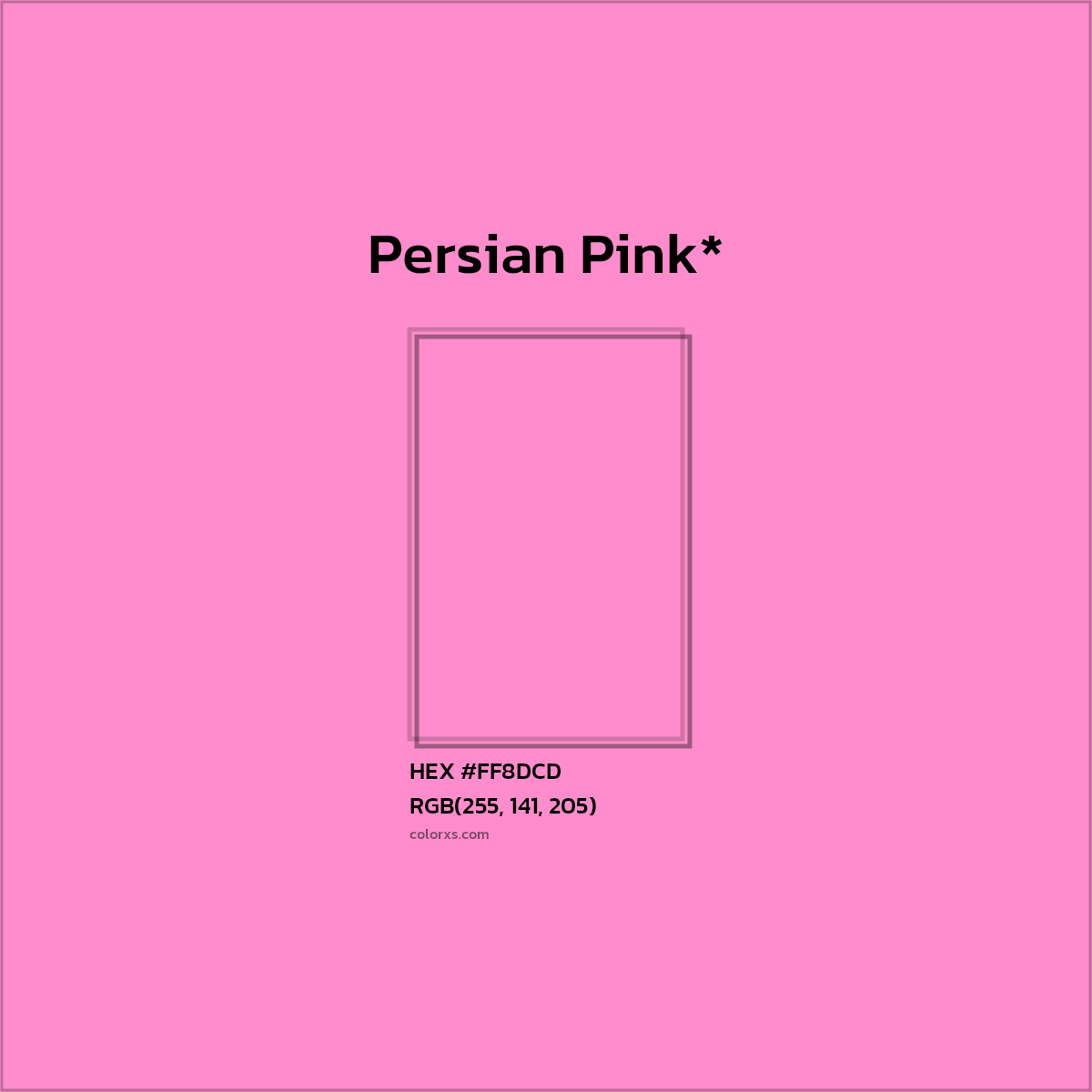 HEX #FF8DCD Color Name, Color Code, Palettes, Similar Paints, Images