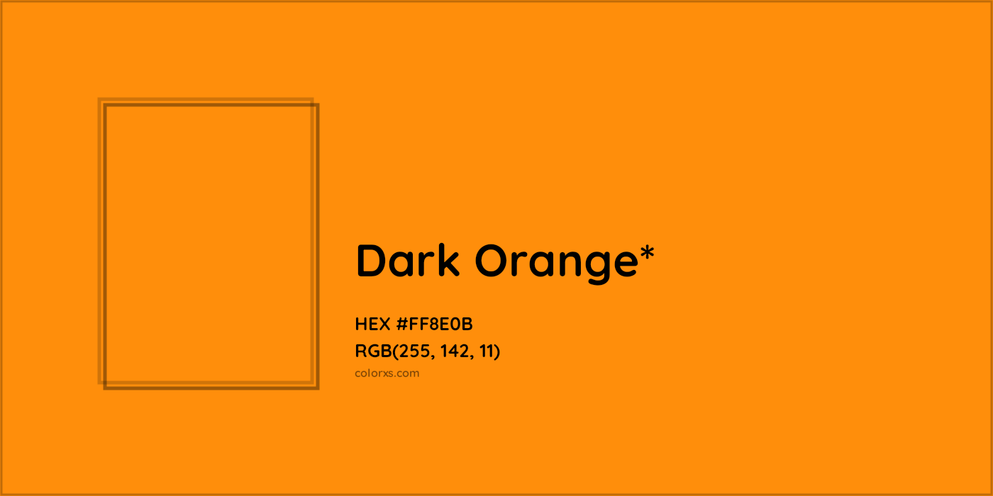 HEX #FF8E0B Color Name, Color Code, Palettes, Similar Paints, Images