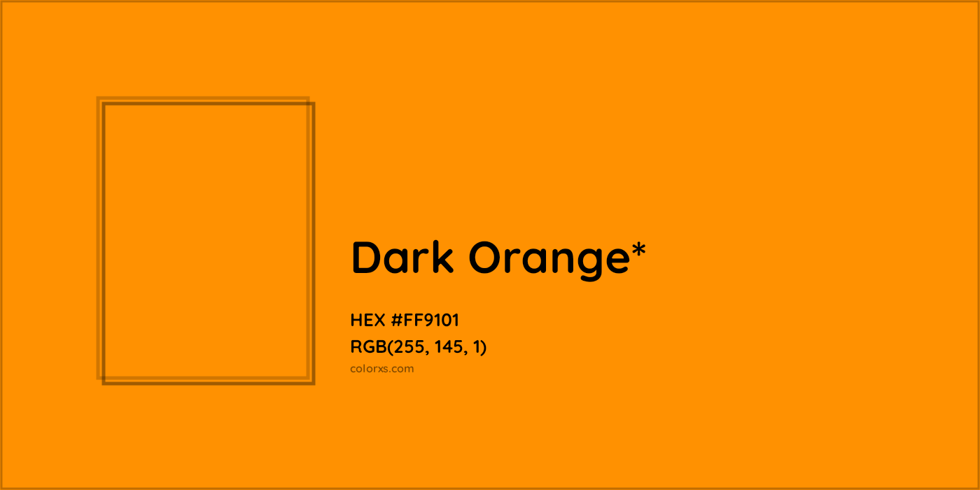 HEX #FF9101 Color Name, Color Code, Palettes, Similar Paints, Images