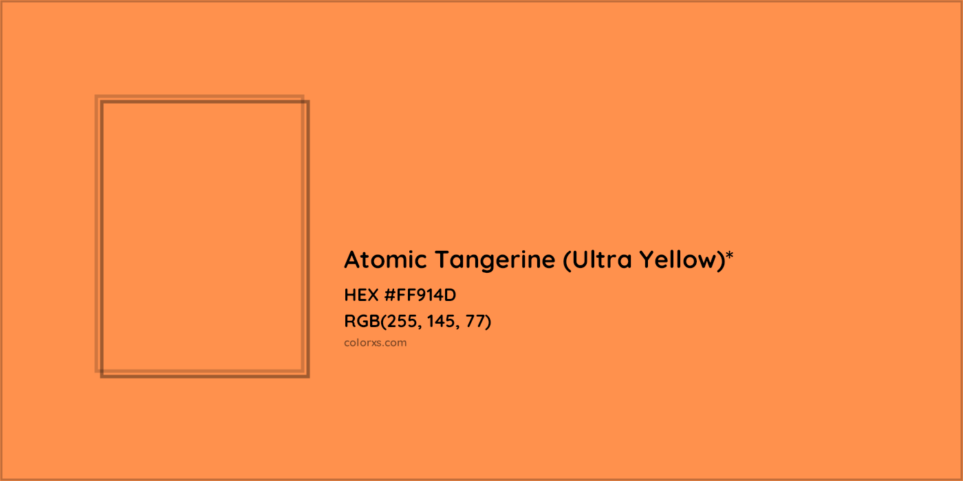 HEX #FF914D Color Name, Color Code, Palettes, Similar Paints, Images