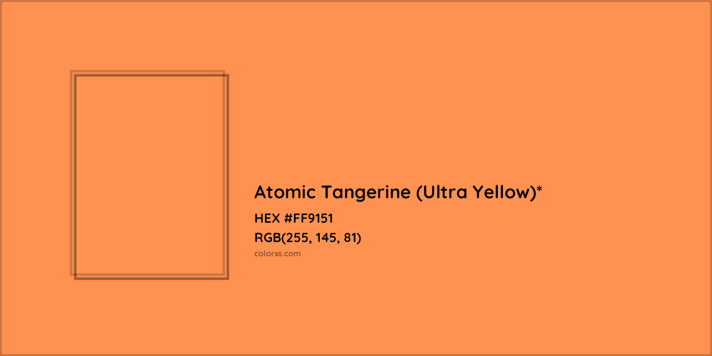 HEX #FF9151 Color Name, Color Code, Palettes, Similar Paints, Images