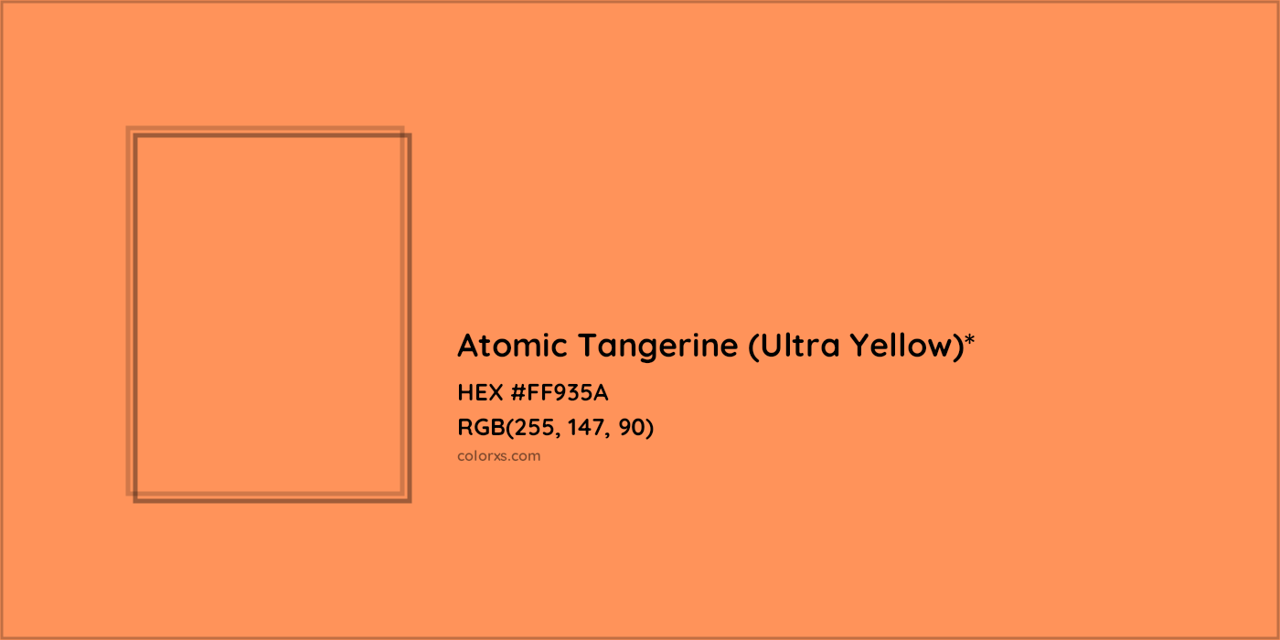 HEX #FF935A Color Name, Color Code, Palettes, Similar Paints, Images