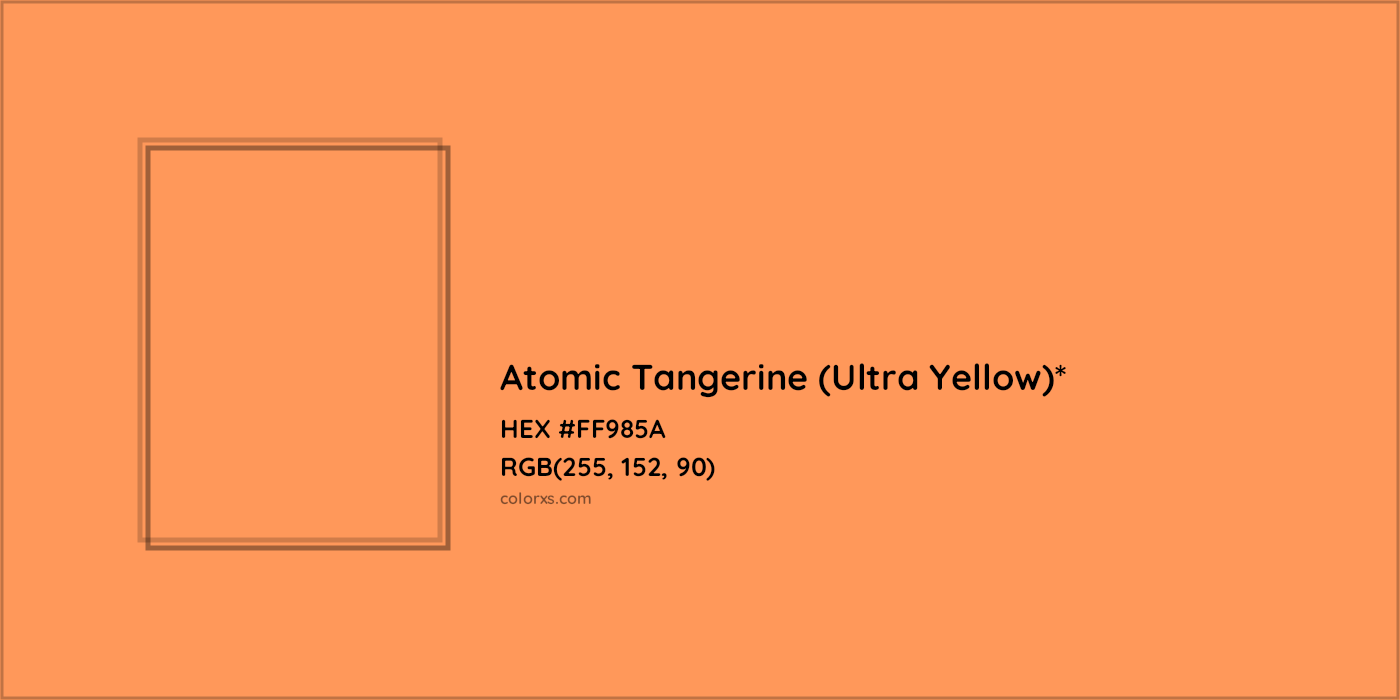 HEX #FF985A Color Name, Color Code, Palettes, Similar Paints, Images