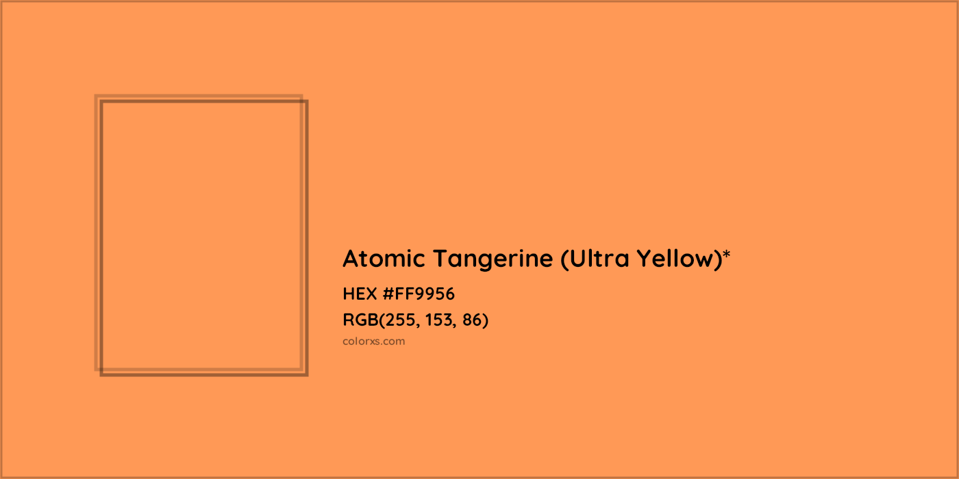 HEX #FF9956 Color Name, Color Code, Palettes, Similar Paints, Images