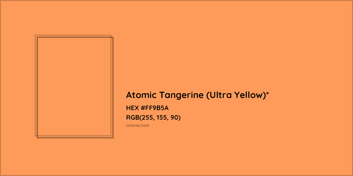 HEX #FF9B5A Color Name, Color Code, Palettes, Similar Paints, Images