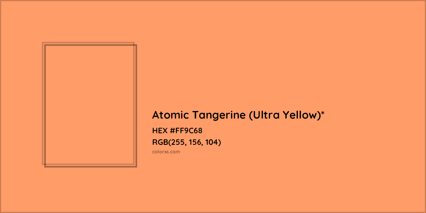 HEX #FF9C68 Color Name, Color Code, Palettes, Similar Paints, Images