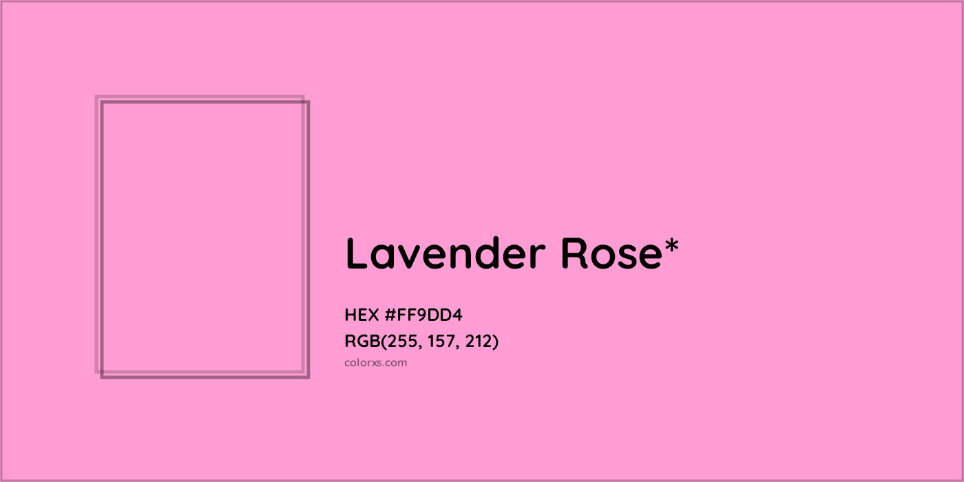 HEX #FF9DD4 Color Name, Color Code, Palettes, Similar Paints, Images