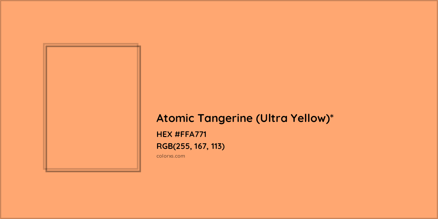 HEX #FFA771 Color Name, Color Code, Palettes, Similar Paints, Images