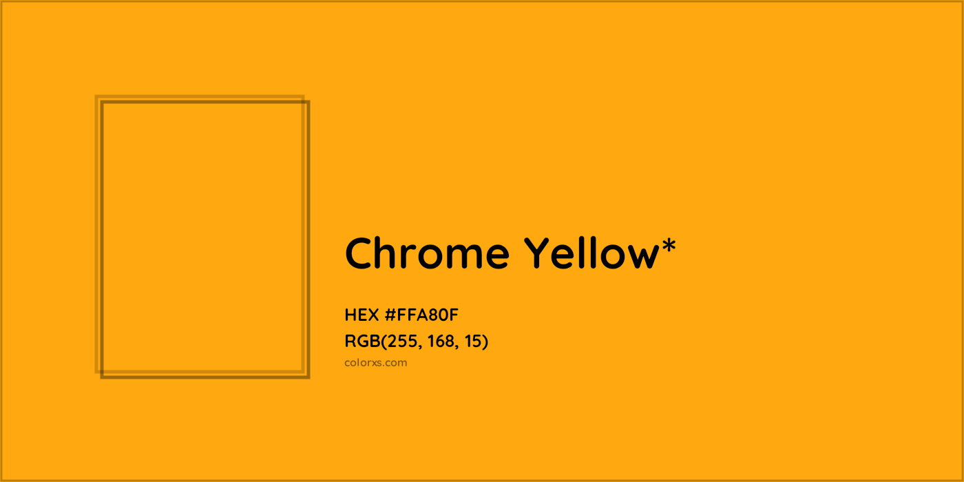 HEX #FFA80F Color Name, Color Code, Palettes, Similar Paints, Images
