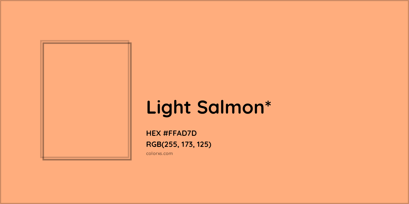 HEX #FFAD7D Color Name, Color Code, Palettes, Similar Paints, Images