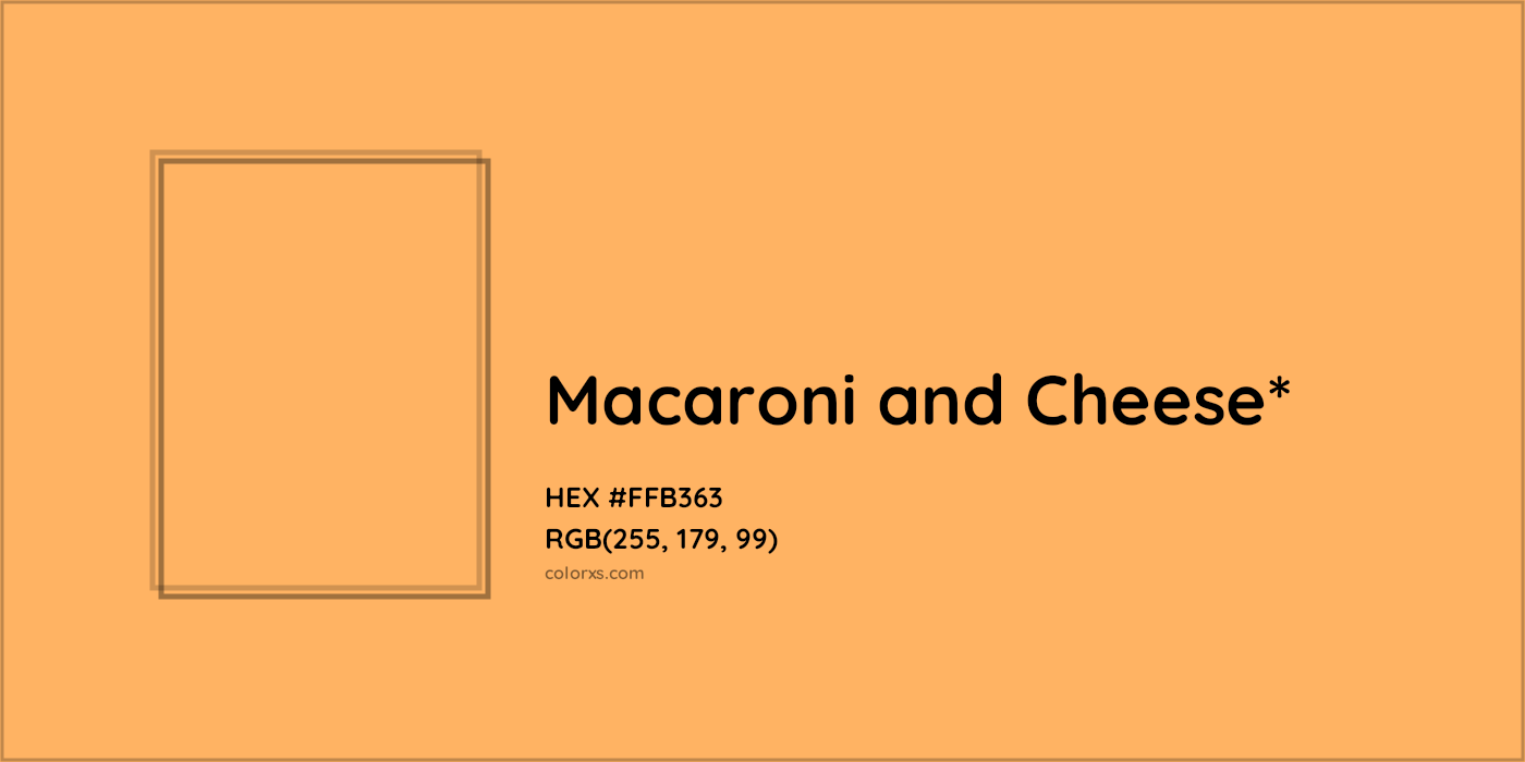 HEX #FFB363 Color Name, Color Code, Palettes, Similar Paints, Images