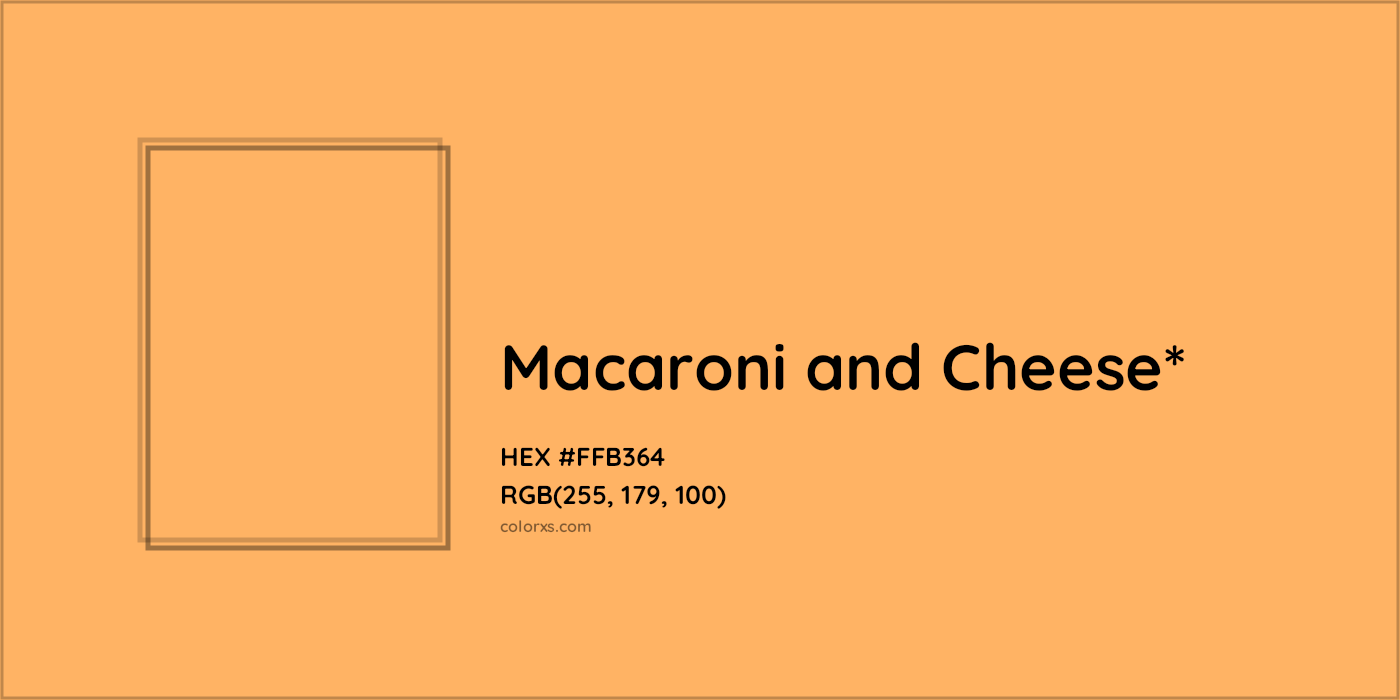 HEX #FFB364 Color Name, Color Code, Palettes, Similar Paints, Images