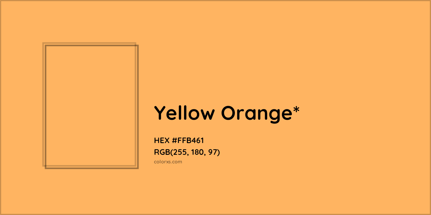 HEX #FFB461 Color Name, Color Code, Palettes, Similar Paints, Images