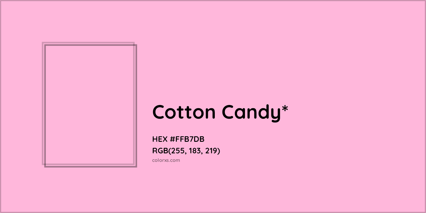 HEX #FFB7DB Color Name, Color Code, Palettes, Similar Paints, Images
