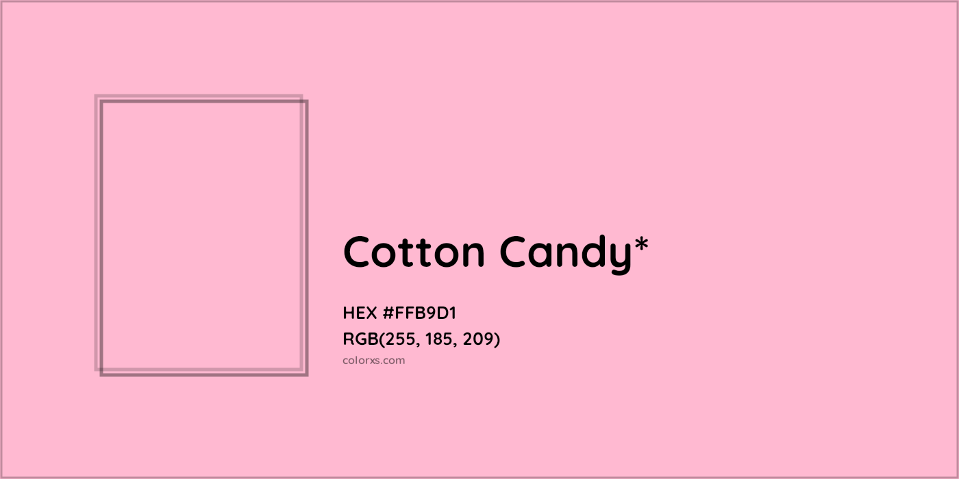 HEX #FFB9D1 Color Name, Color Code, Palettes, Similar Paints, Images