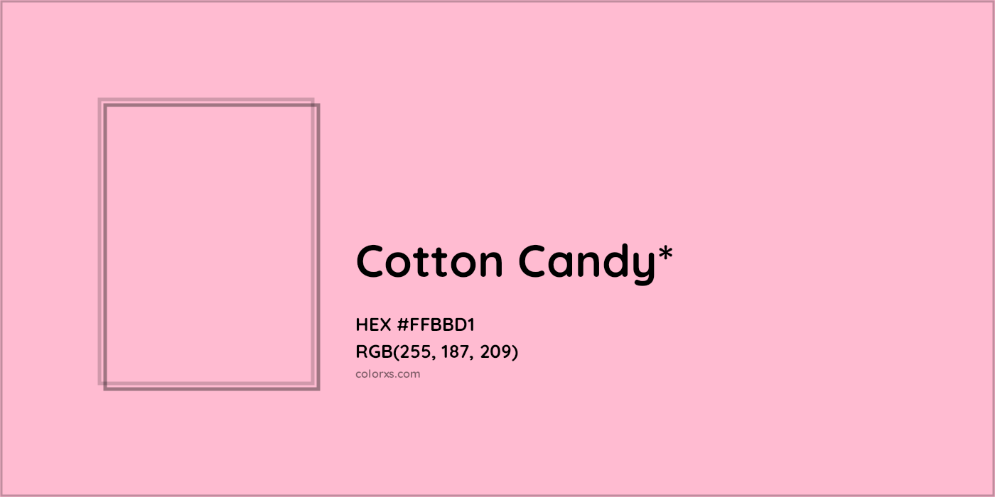 HEX #FFBBD1 Color Name, Color Code, Palettes, Similar Paints, Images