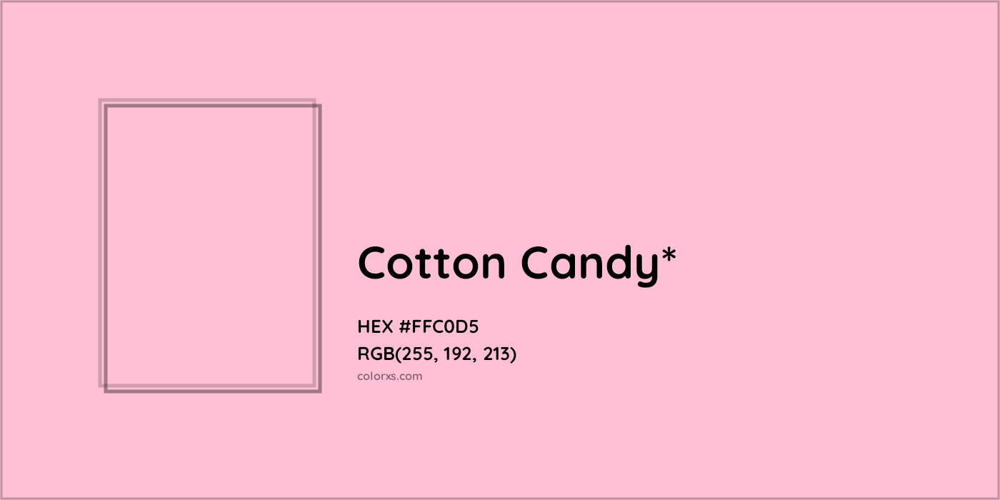 HEX #FFC0D5 Color Name, Color Code, Palettes, Similar Paints, Images