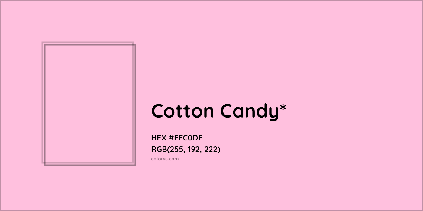 HEX #FFC0DE Color Name, Color Code, Palettes, Similar Paints, Images