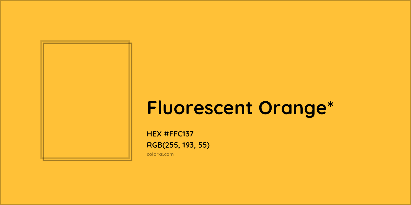 HEX #FFC137 Color Name, Color Code, Palettes, Similar Paints, Images