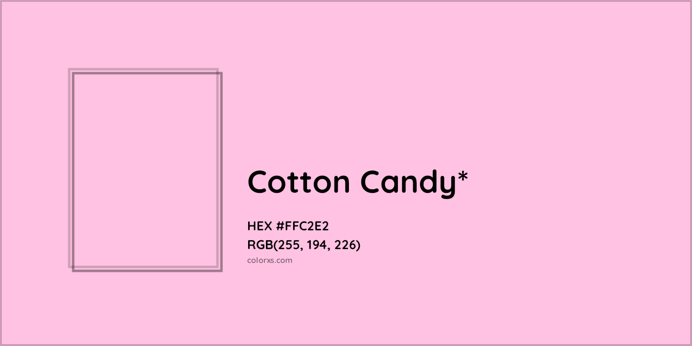 HEX #FFC2E2 Color Name, Color Code, Palettes, Similar Paints, Images