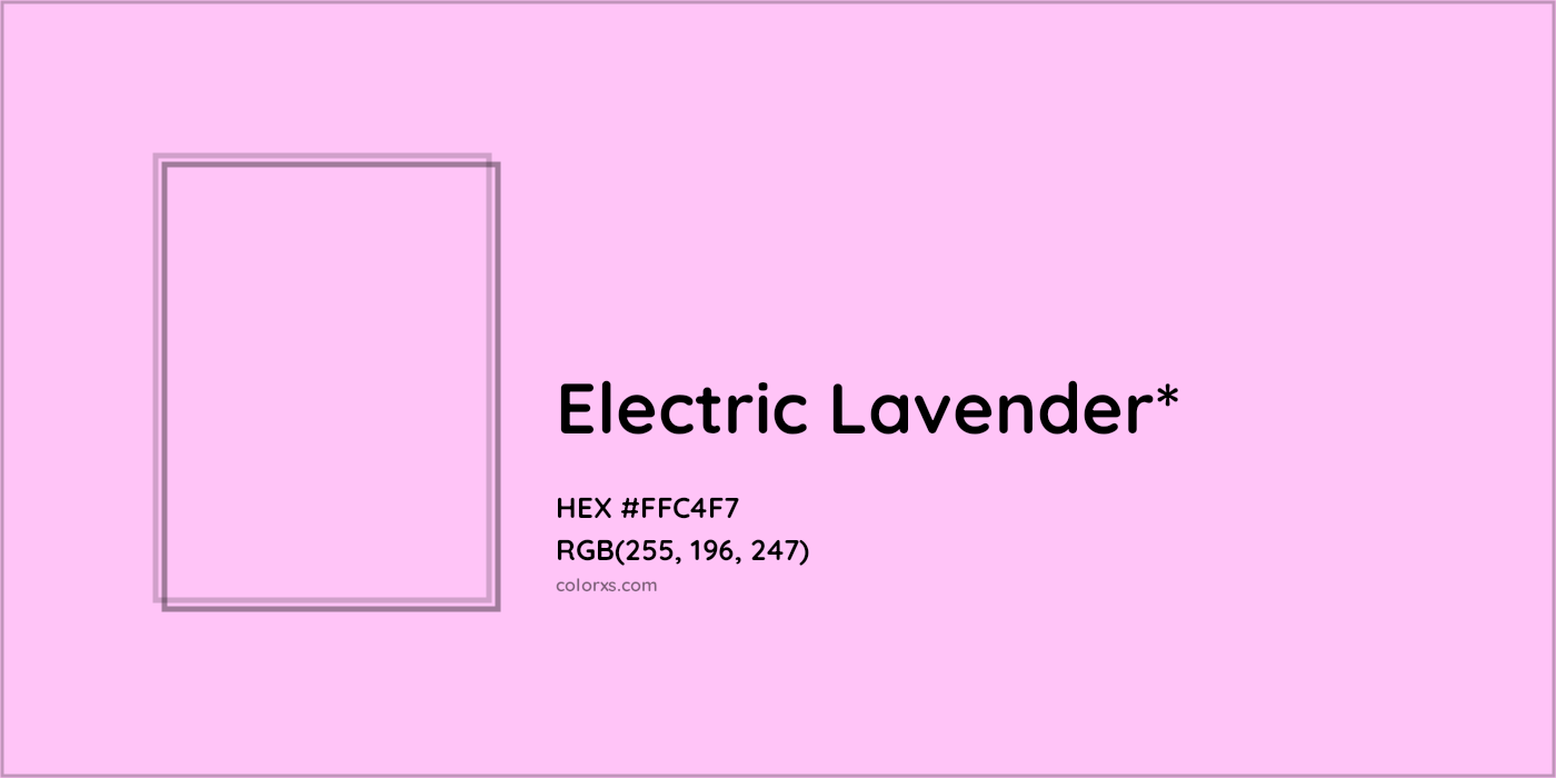 HEX #FFC4F7 Color Name, Color Code, Palettes, Similar Paints, Images
