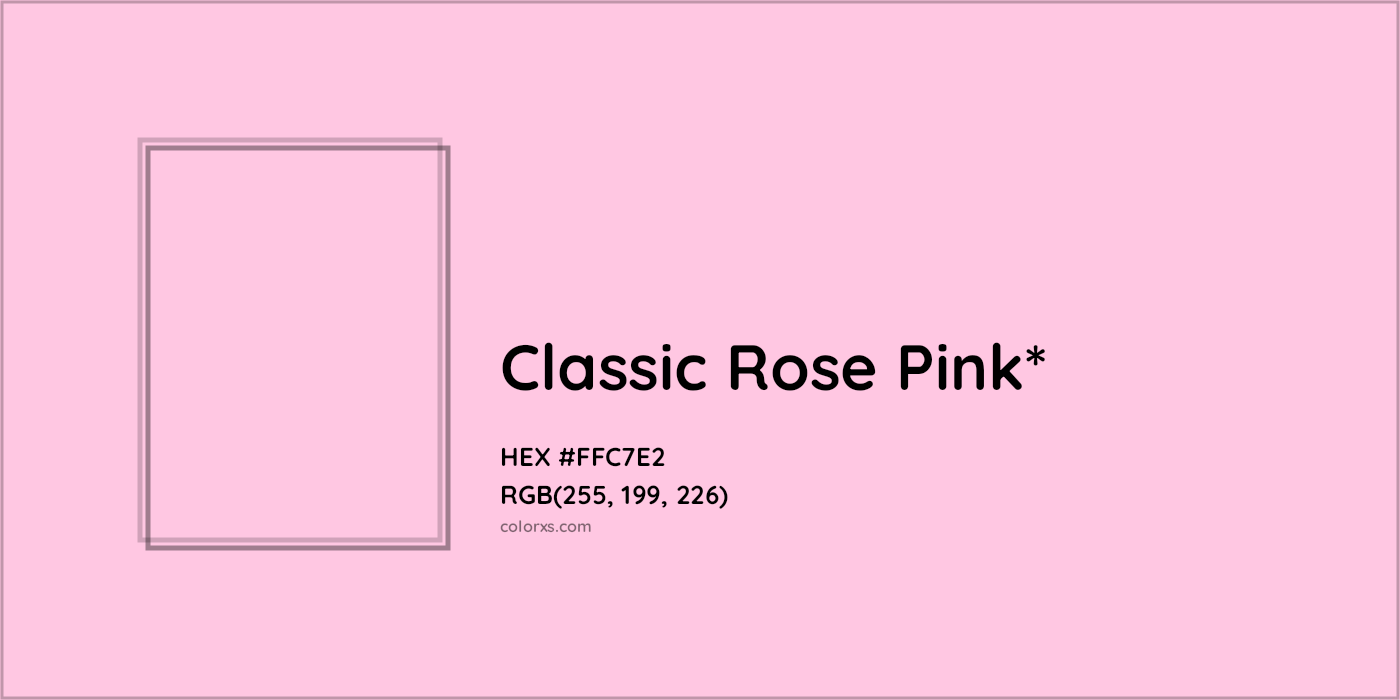 HEX #FFC7E2 Color Name, Color Code, Palettes, Similar Paints, Images
