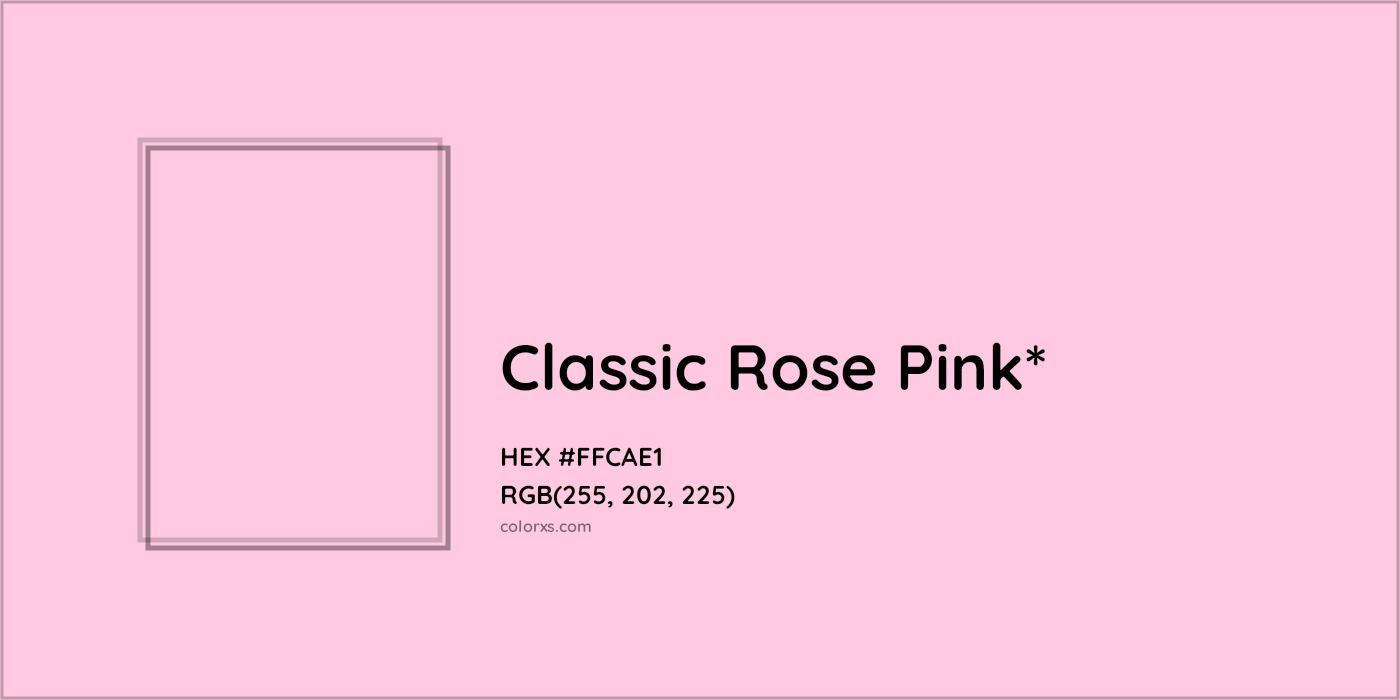 HEX #FFCAE1 Color Name, Color Code, Palettes, Similar Paints, Images