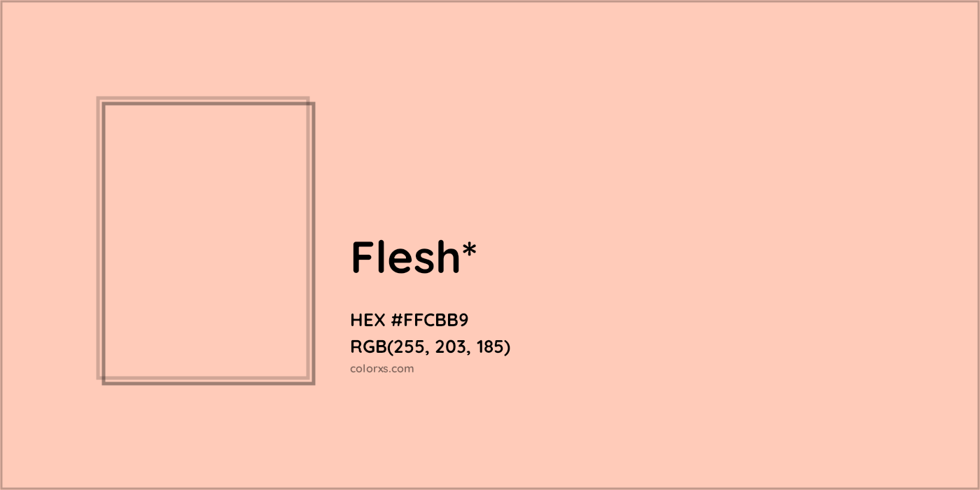 HEX #FFCBB9 Color Name, Color Code, Palettes, Similar Paints, Images