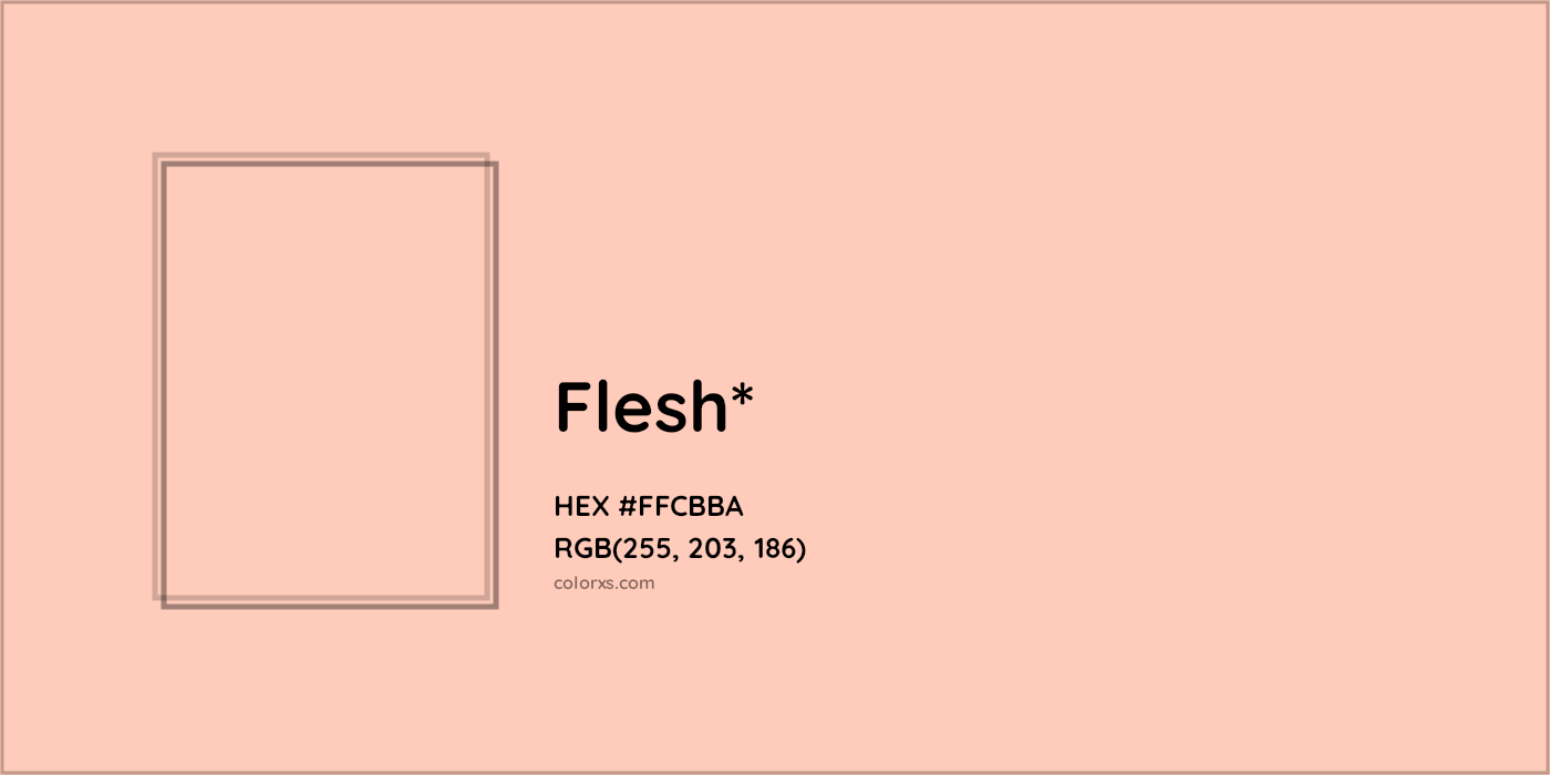 HEX #FFCBBA Color Name, Color Code, Palettes, Similar Paints, Images