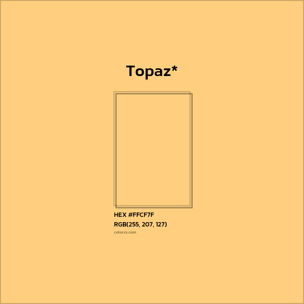 HEX #FFCF7F Color Name, Color Code, Palettes, Similar Paints, Images