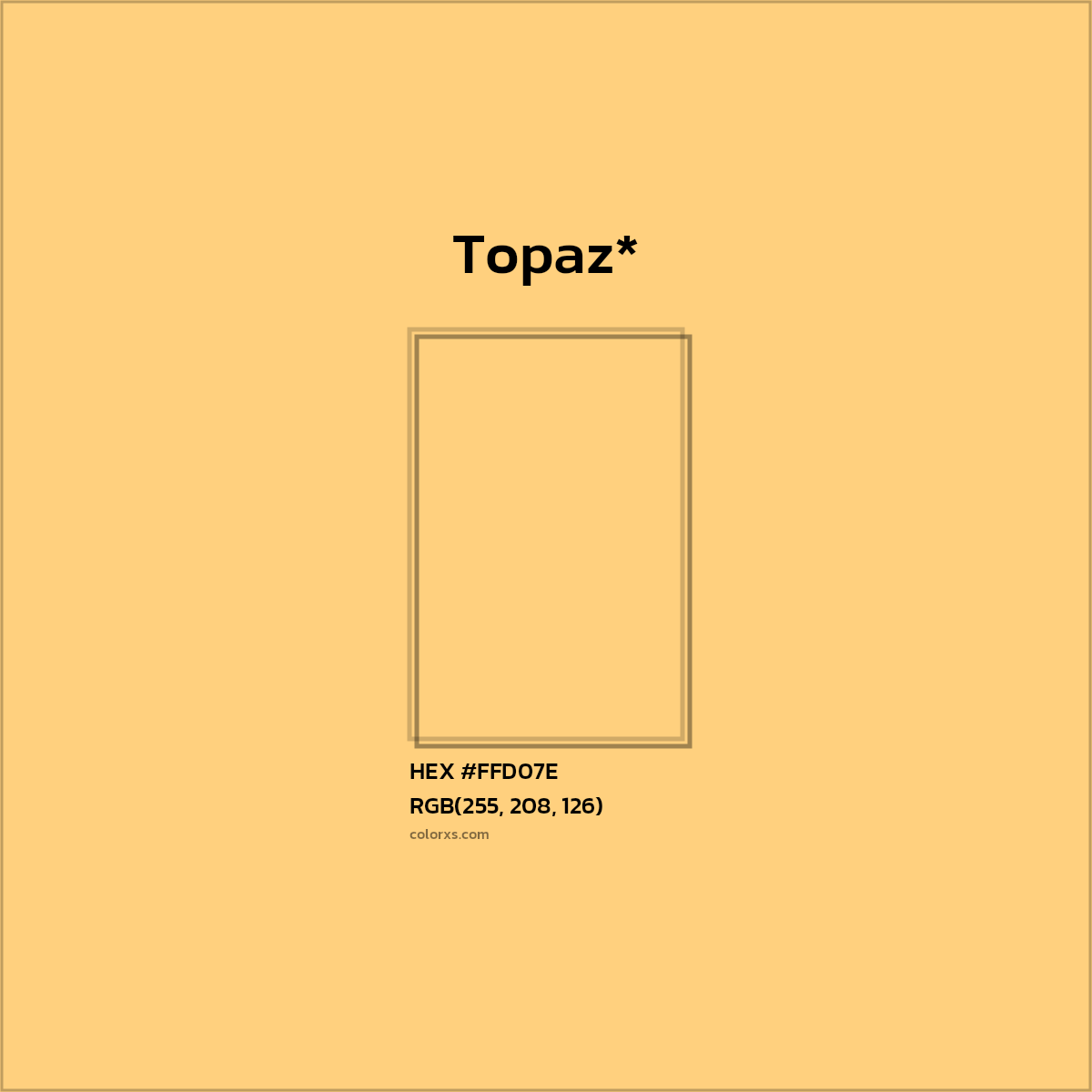 HEX #FFD07E Color Name, Color Code, Palettes, Similar Paints, Images
